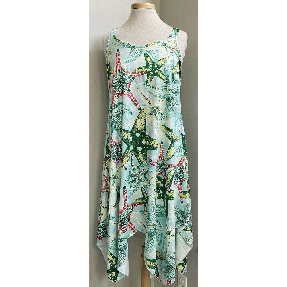 NWT’s NAURIA One Size Starfish Dress Beach/Resort/Vacation/Ocean